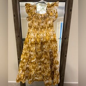 Cleobella Ikat Layered Midi Dress